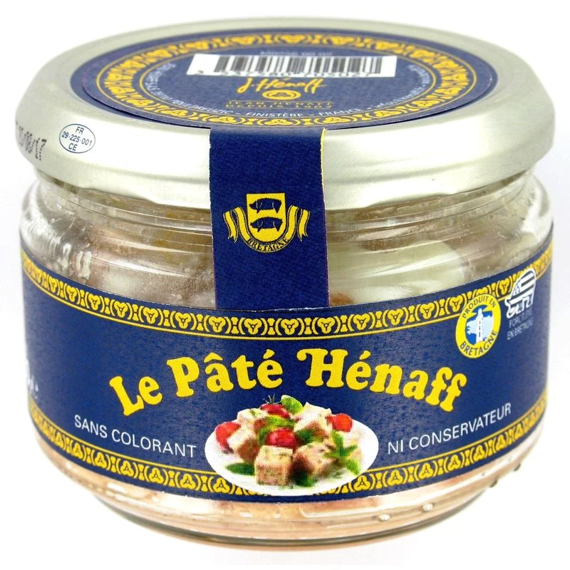 Le Pâté Porc en Verre 180g - Henaff