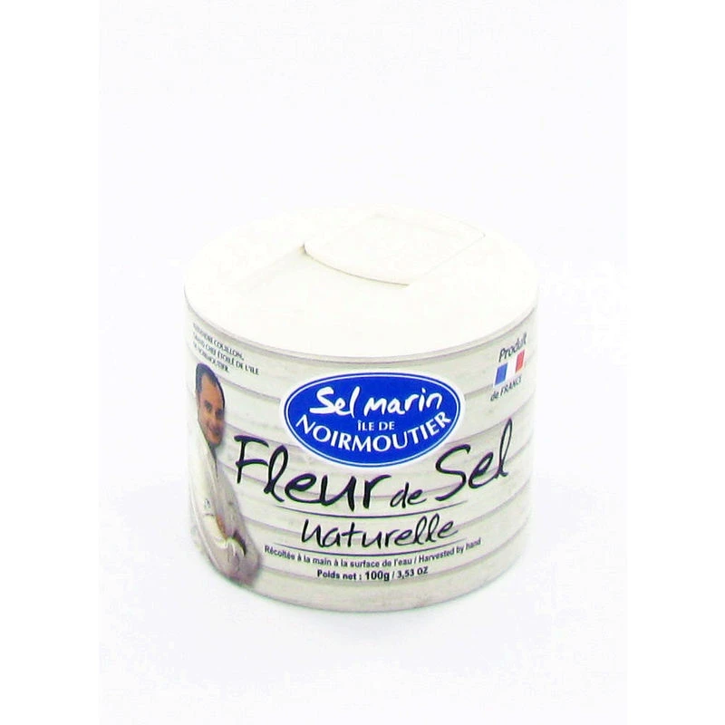 Fleur de sel naturelle 100g - ÎLE DE NOIRMOUTIER
