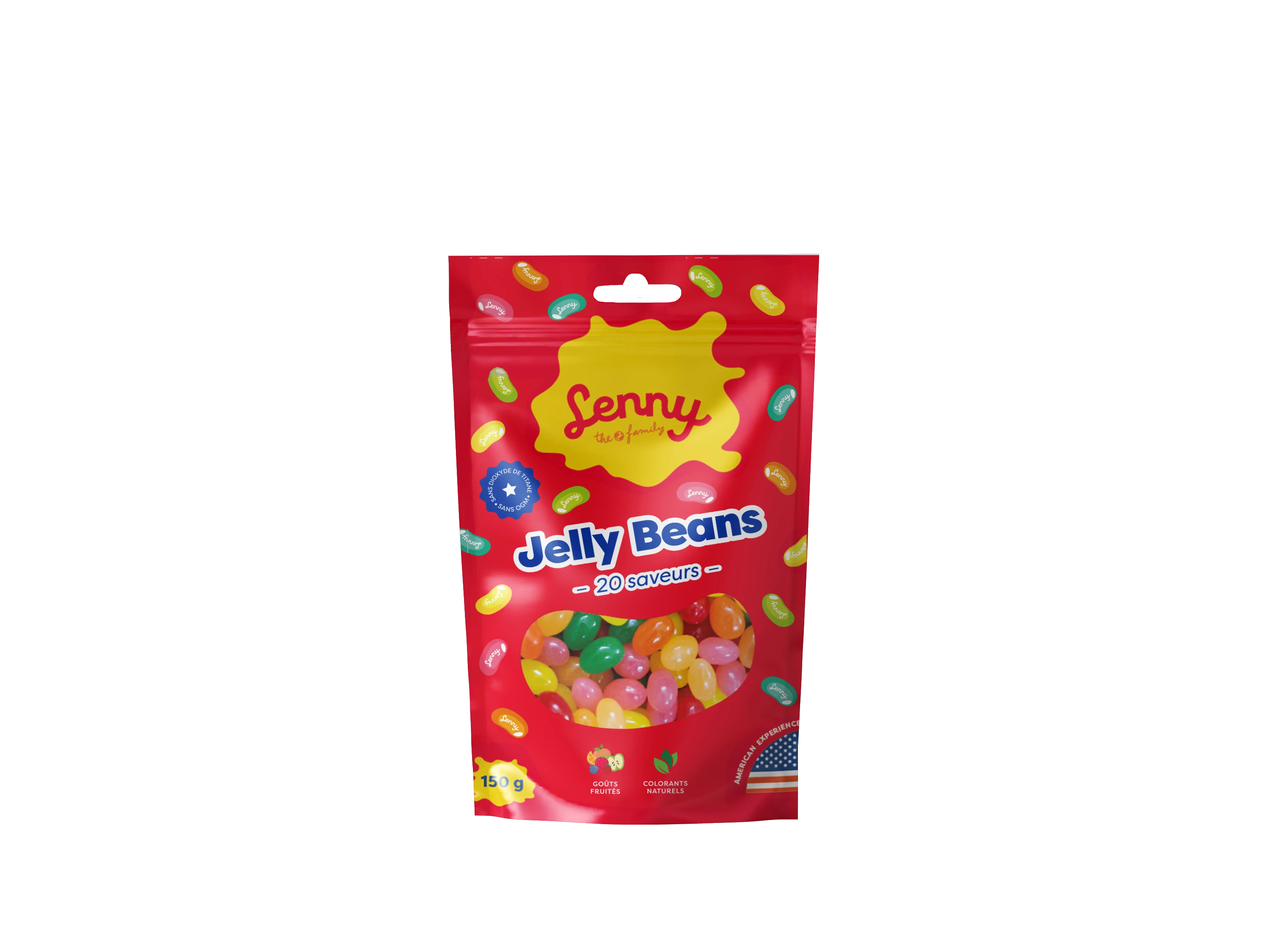 Jelly Beans, 150 g x24 - LENNY