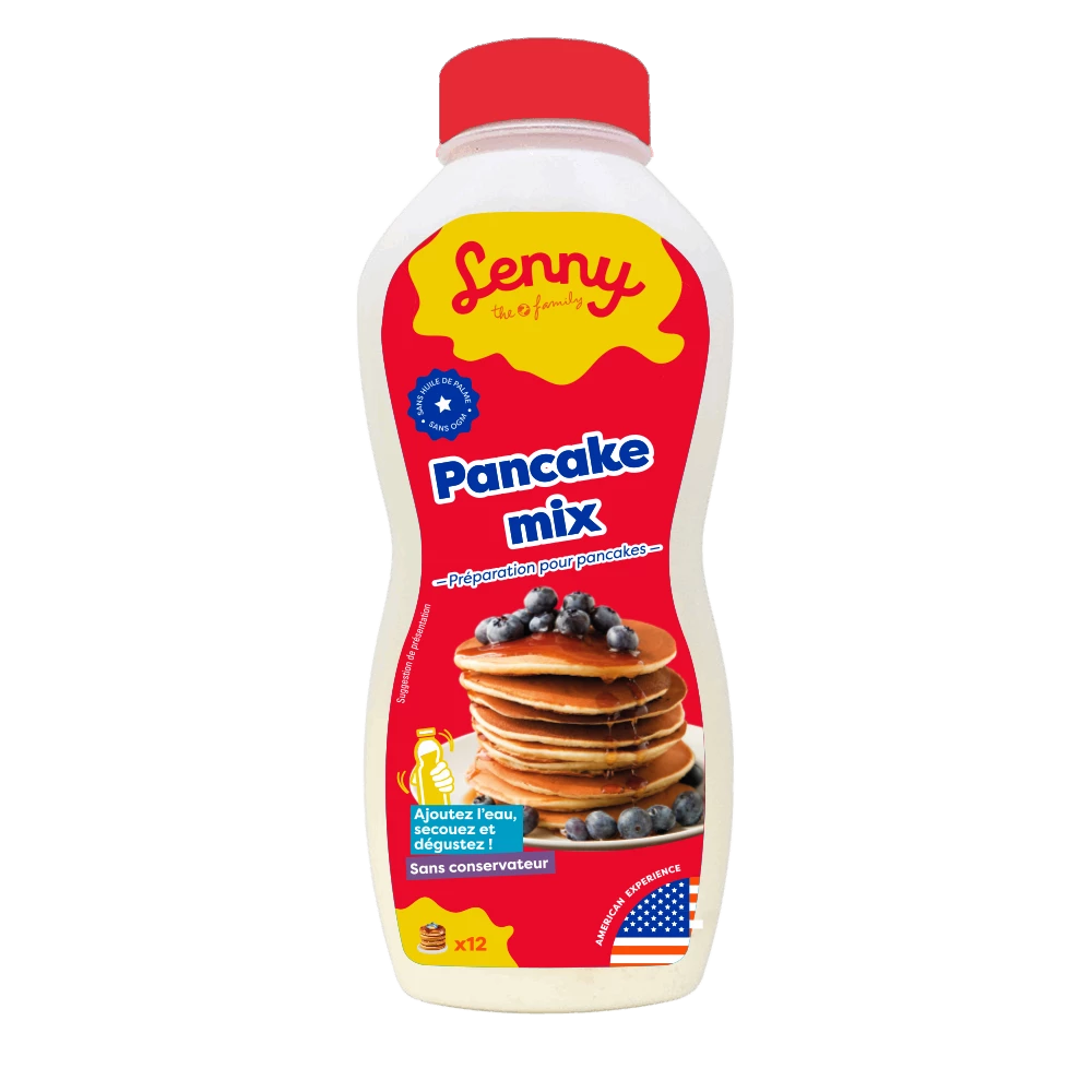 Preparato per pancake, 250 g x12 - LENNY