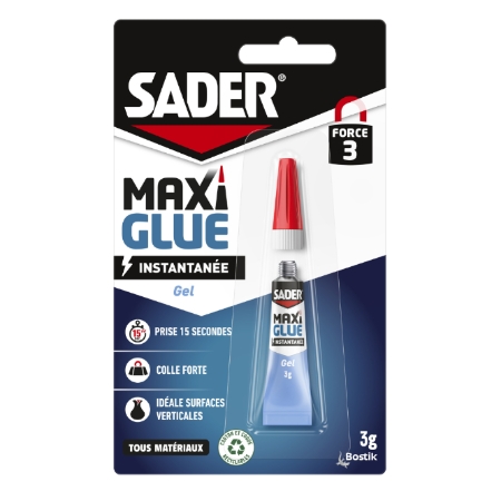 Maxiglue Gel 3g Sader