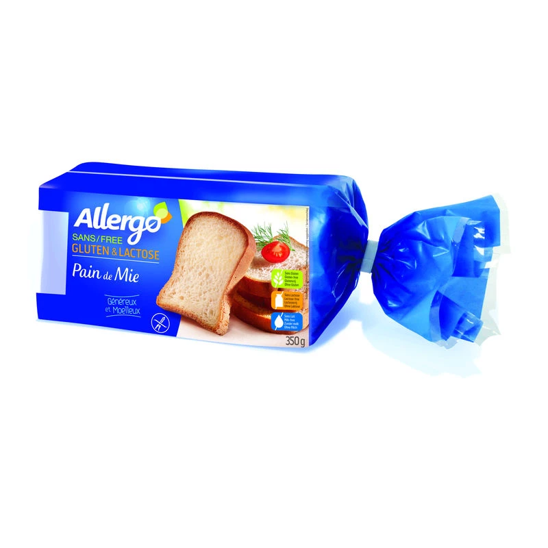 Bread Of Mie Sans Gluten 350g - Gerble