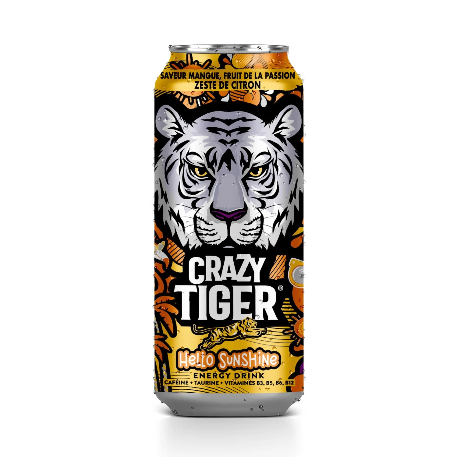 Hello Sunshine energy drink 50cl - CRAZY TIGER