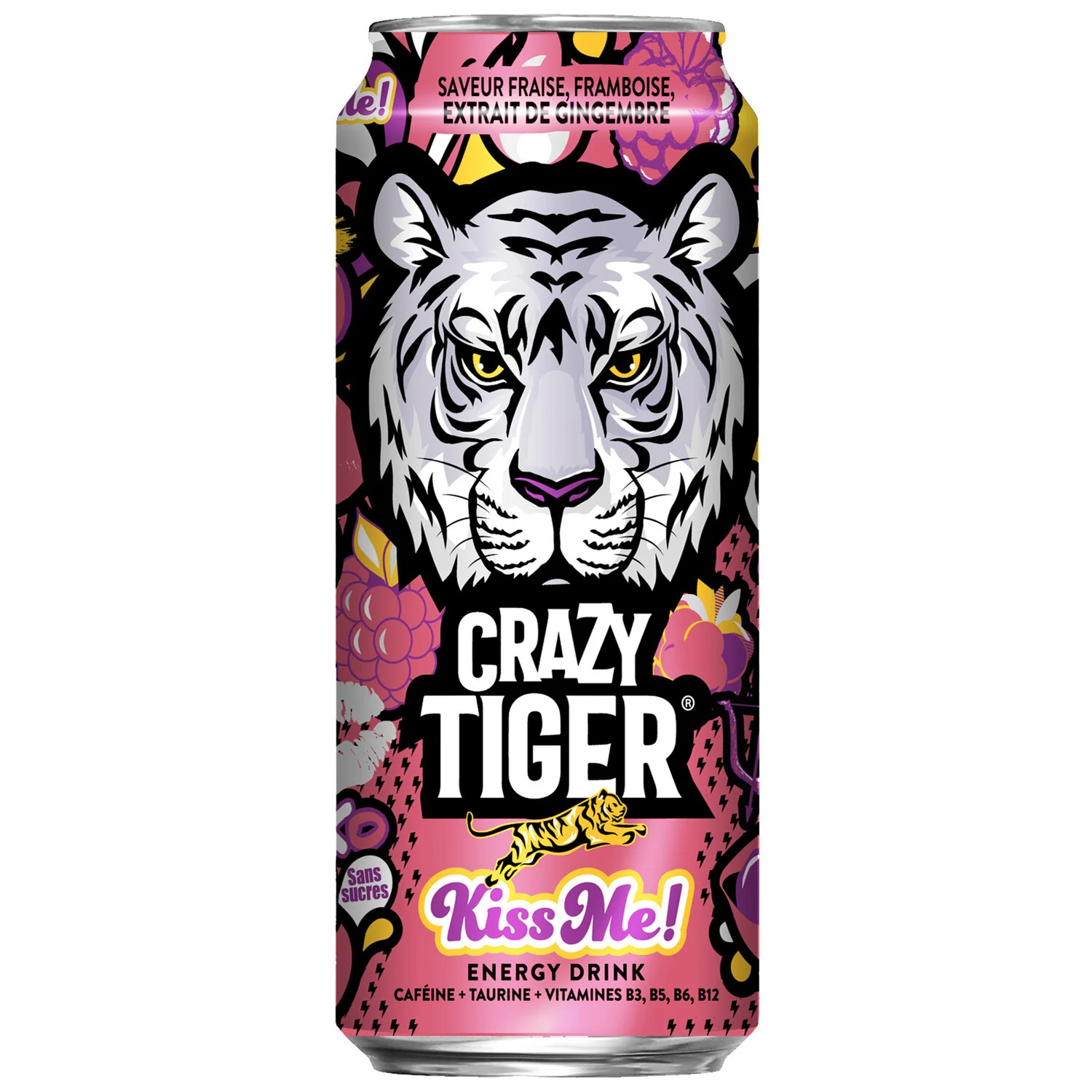 Kiss Me Energizing Boisson! 50ml - CRAZY TIGER