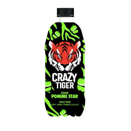 1l Crazy Tiger Pomme Pet
