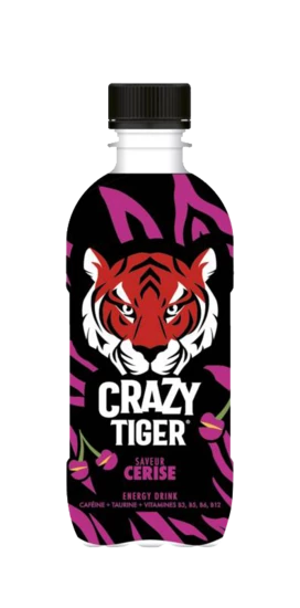 35cl Crazy Tiger Cerise Pet