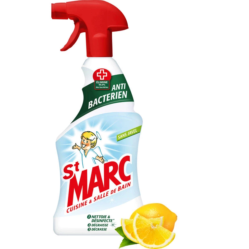 Detergente per cucina e bagno senza candeggina 500ml - ST MARC