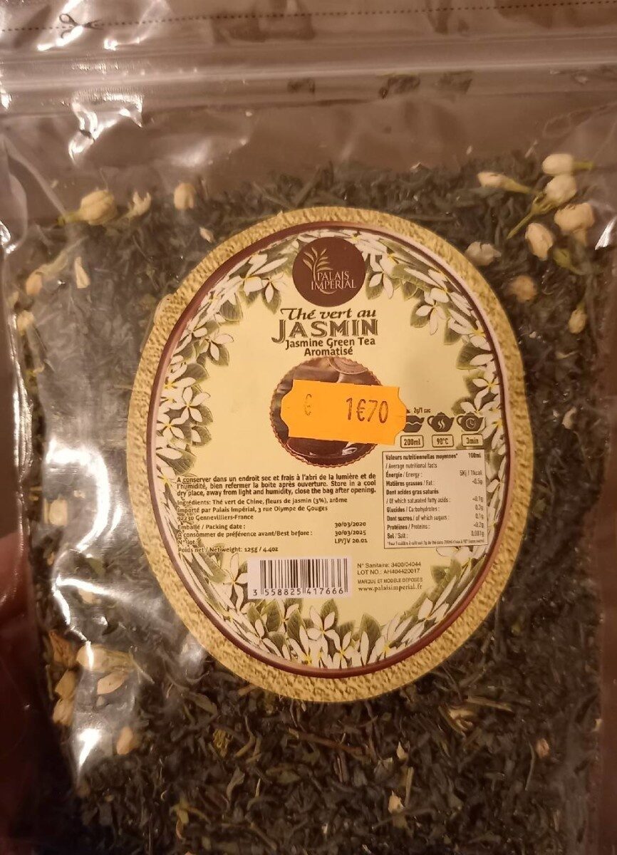 The Vert Au Jasmin En Sachet 125 - Palais Imperial