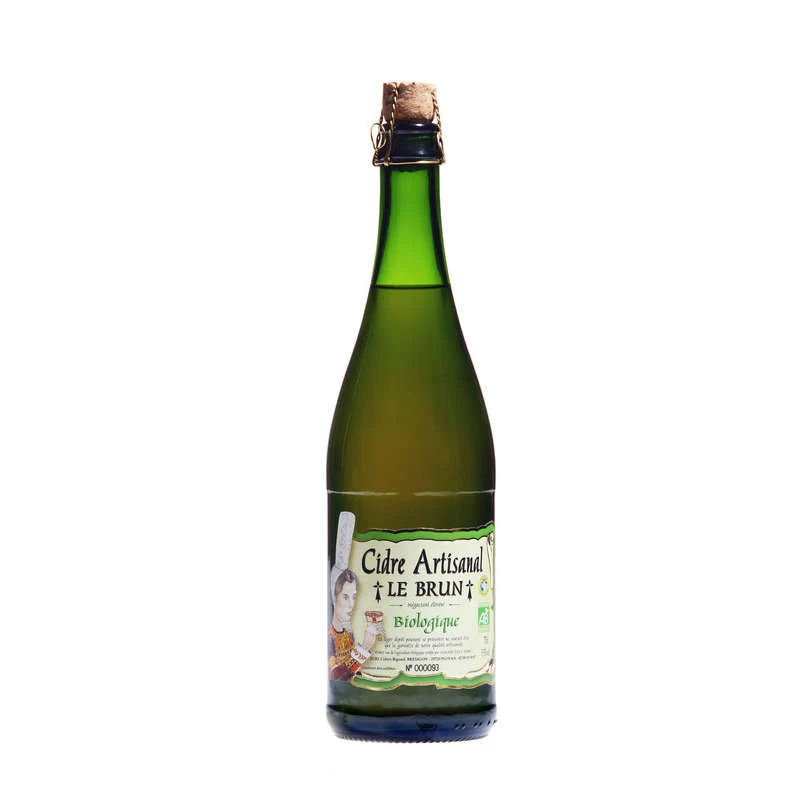 Sidra Artesanal Ecológica Breizh, 4,5°, 75cl - LE BRUN