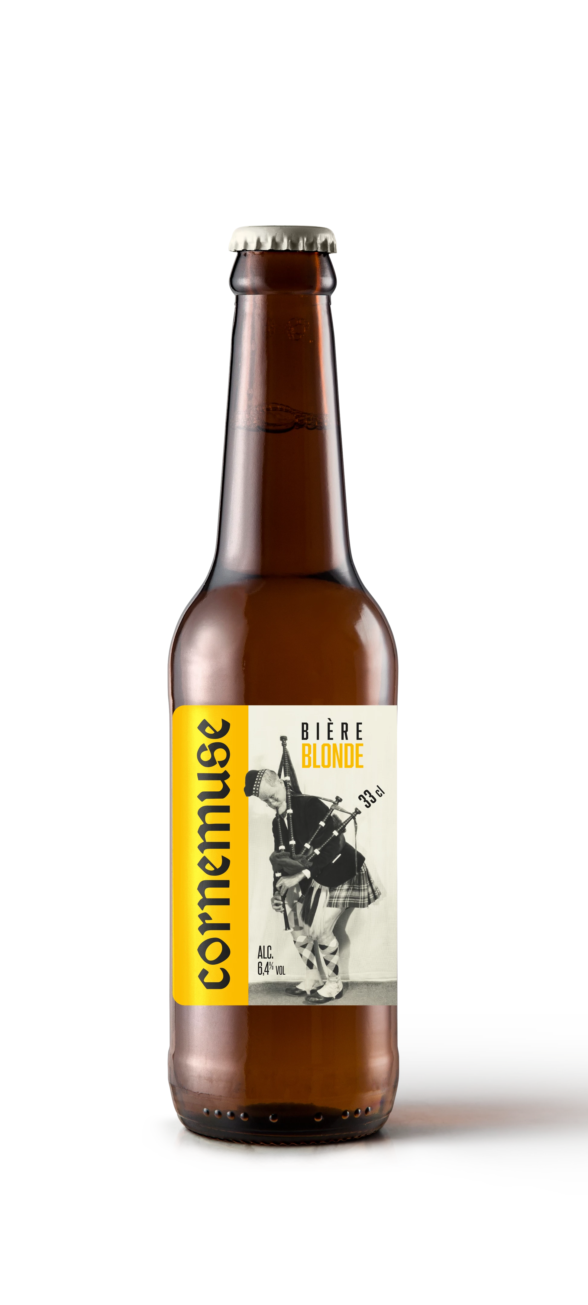 Blond bier, 6,4°, 33cl - CORNEMUSE