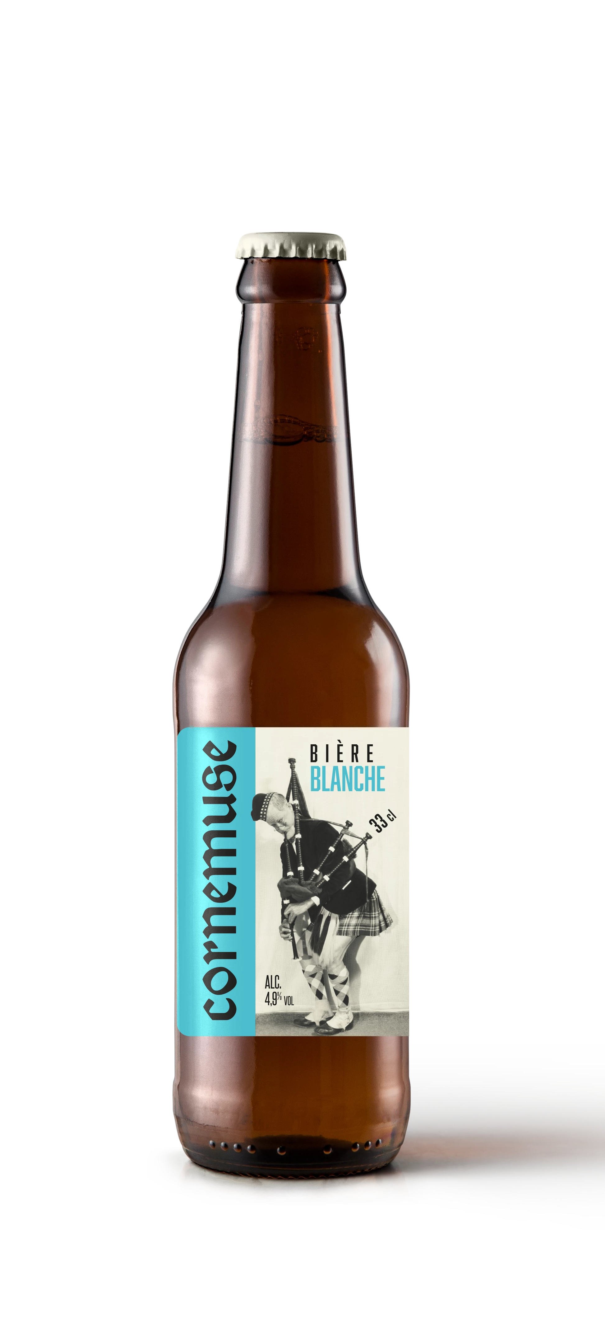 Witbier, 1,9°, 33cl - CORNEMUSE