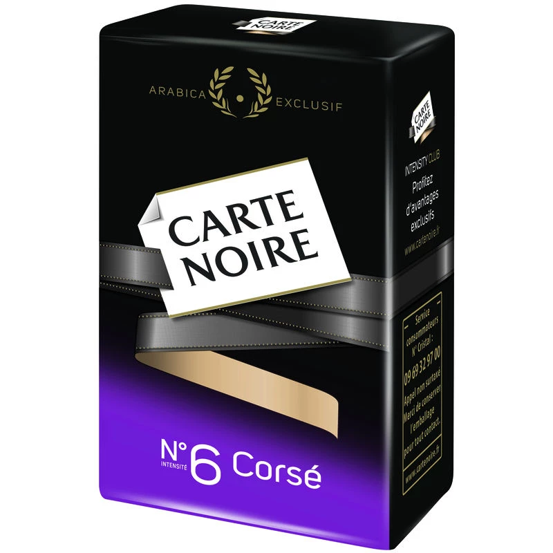 Nr. 6 sterke gemalen koffie 250g - CARTE NOIRE