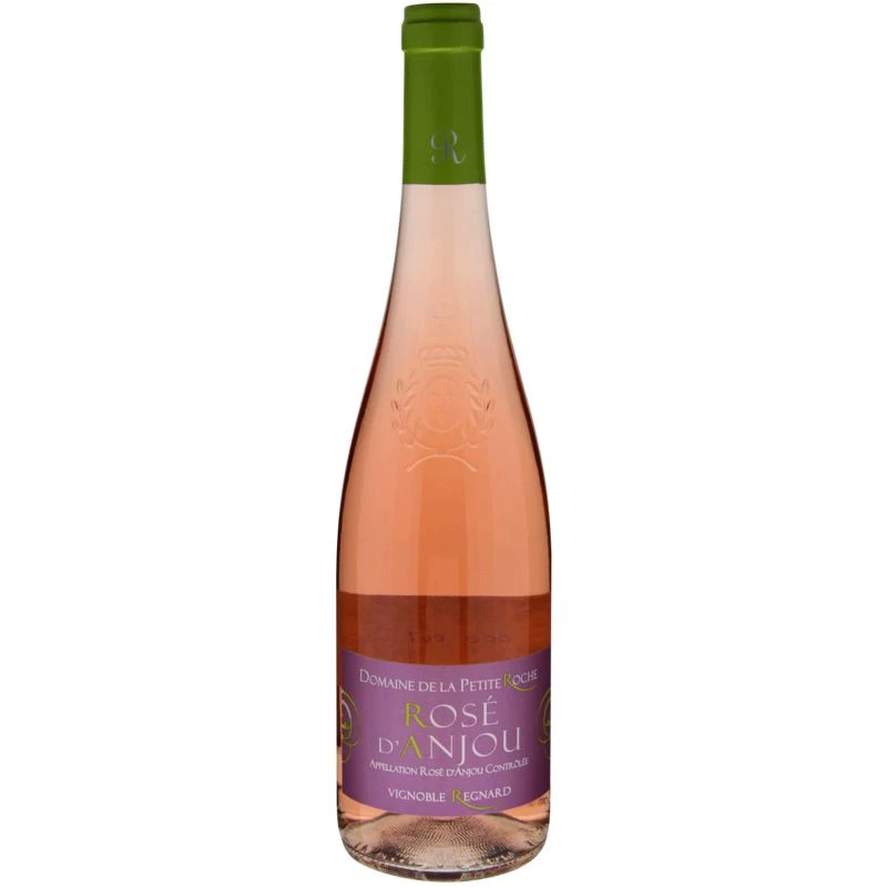 نبيذ روزي Rosé d'Anjou، 10°، 75 سل، DOMAINE DE LA PETITE ROCHE