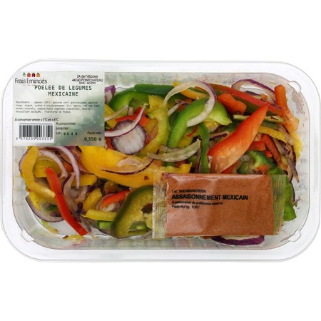 350g Poelee Leg Mexic Frais Em