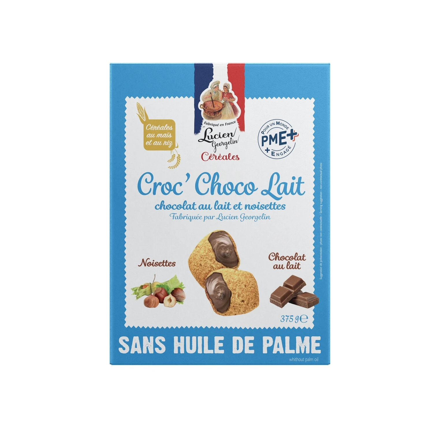 375g Croc Choc Milk Georgelin - LUCIEN GEORGELIN