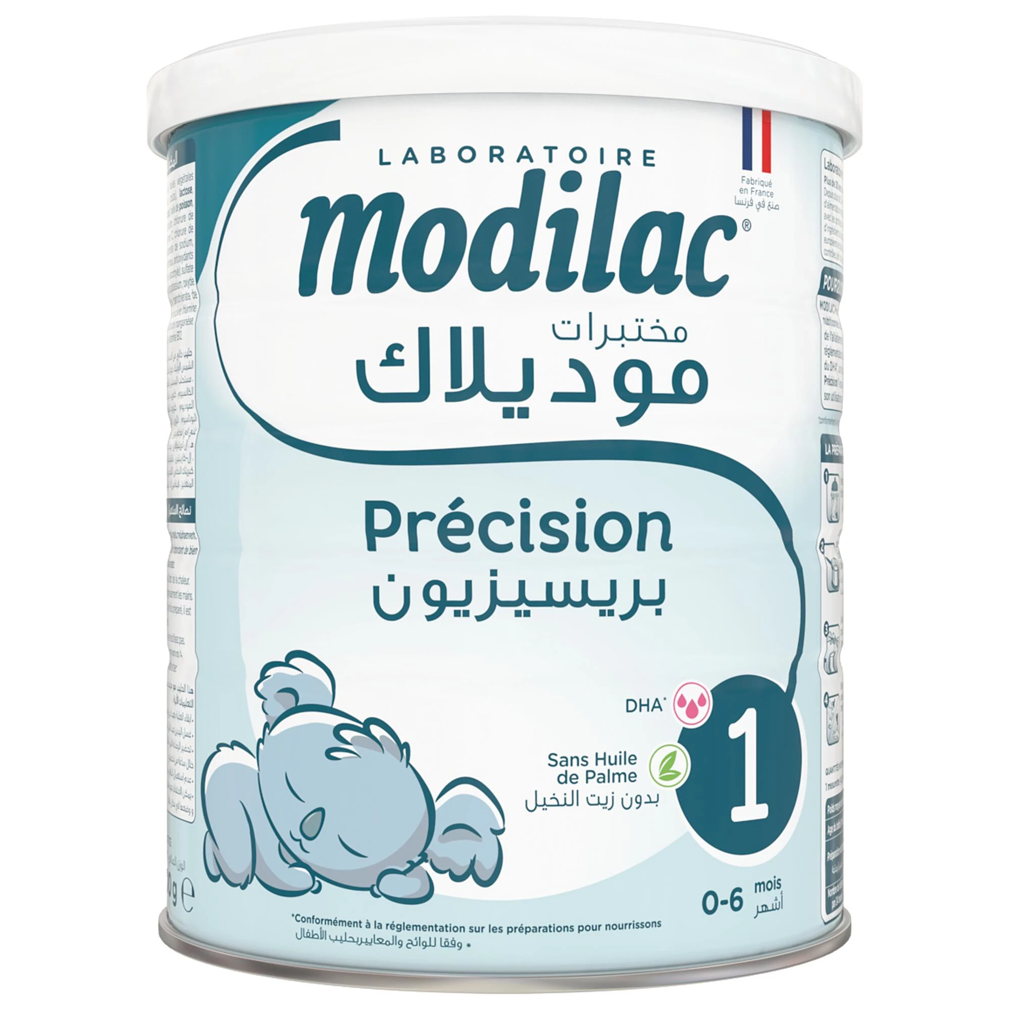 Lait 1er âge 0 à 6 Mois Modilac Précision 400gr - MODILAC