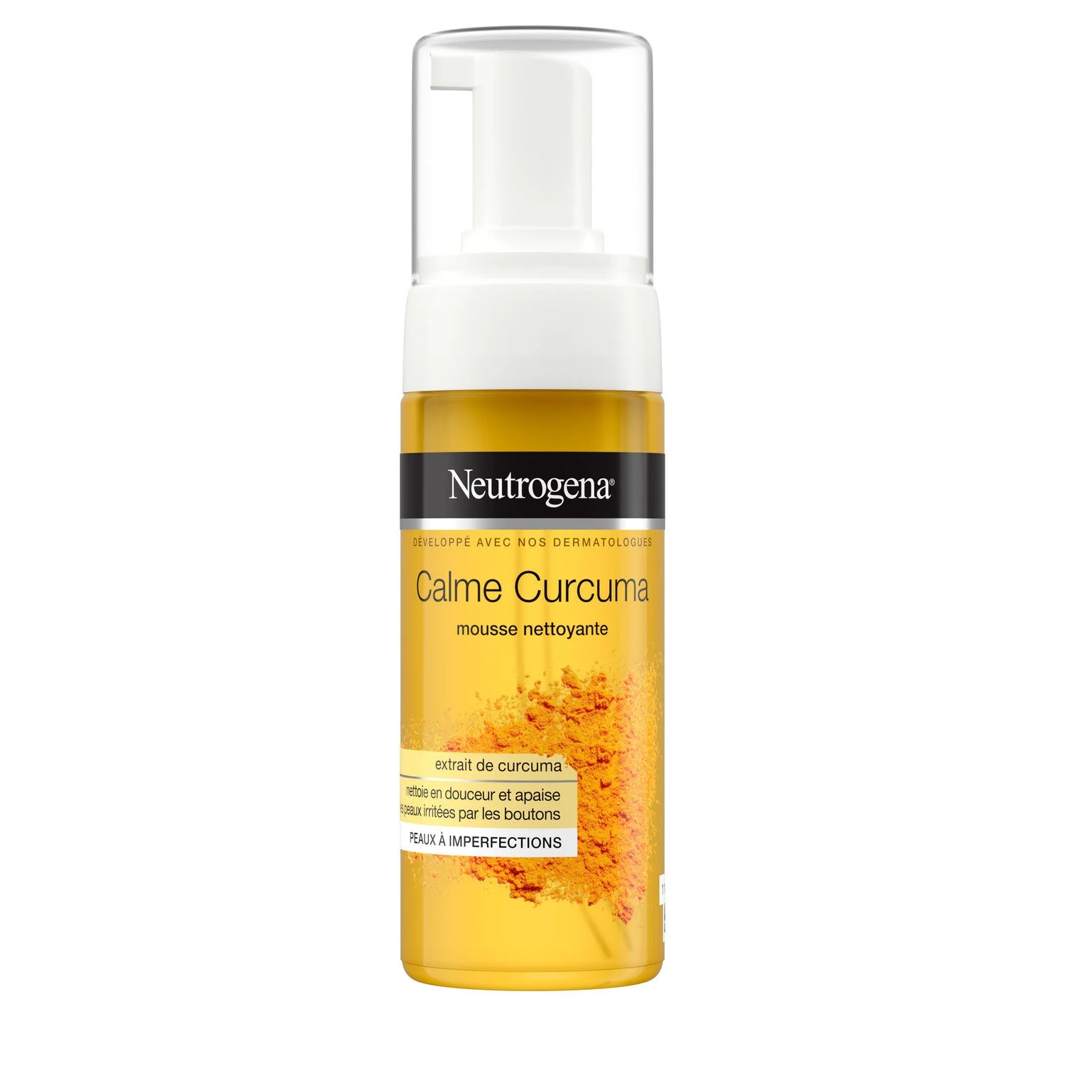 Espuma de limpeza facial de cúrcuma 150ml - NEUTROGENA