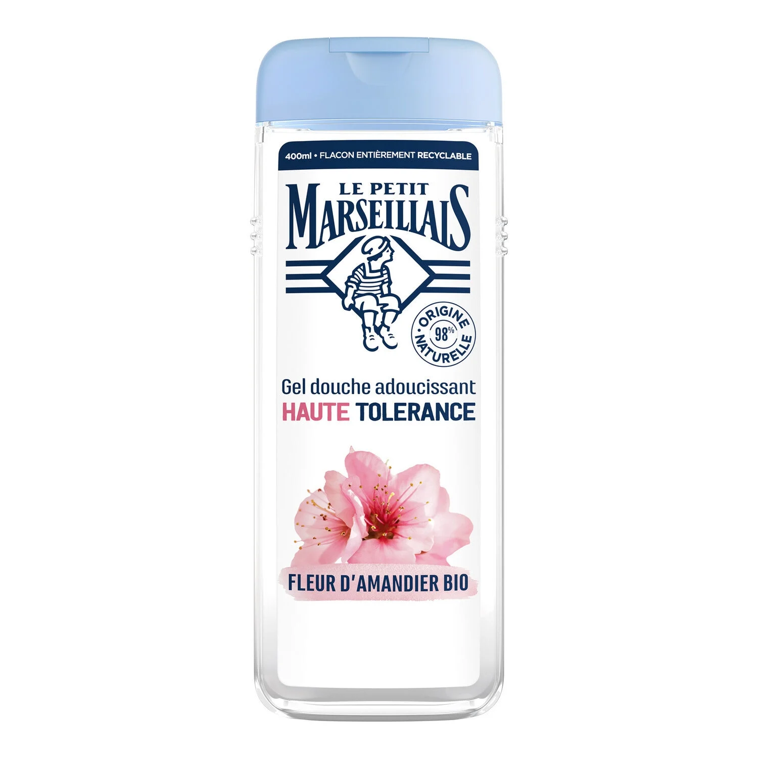 高耐受柔软沐浴露有机杏仁花 400ml - LE PETIT MARSEILLAIS