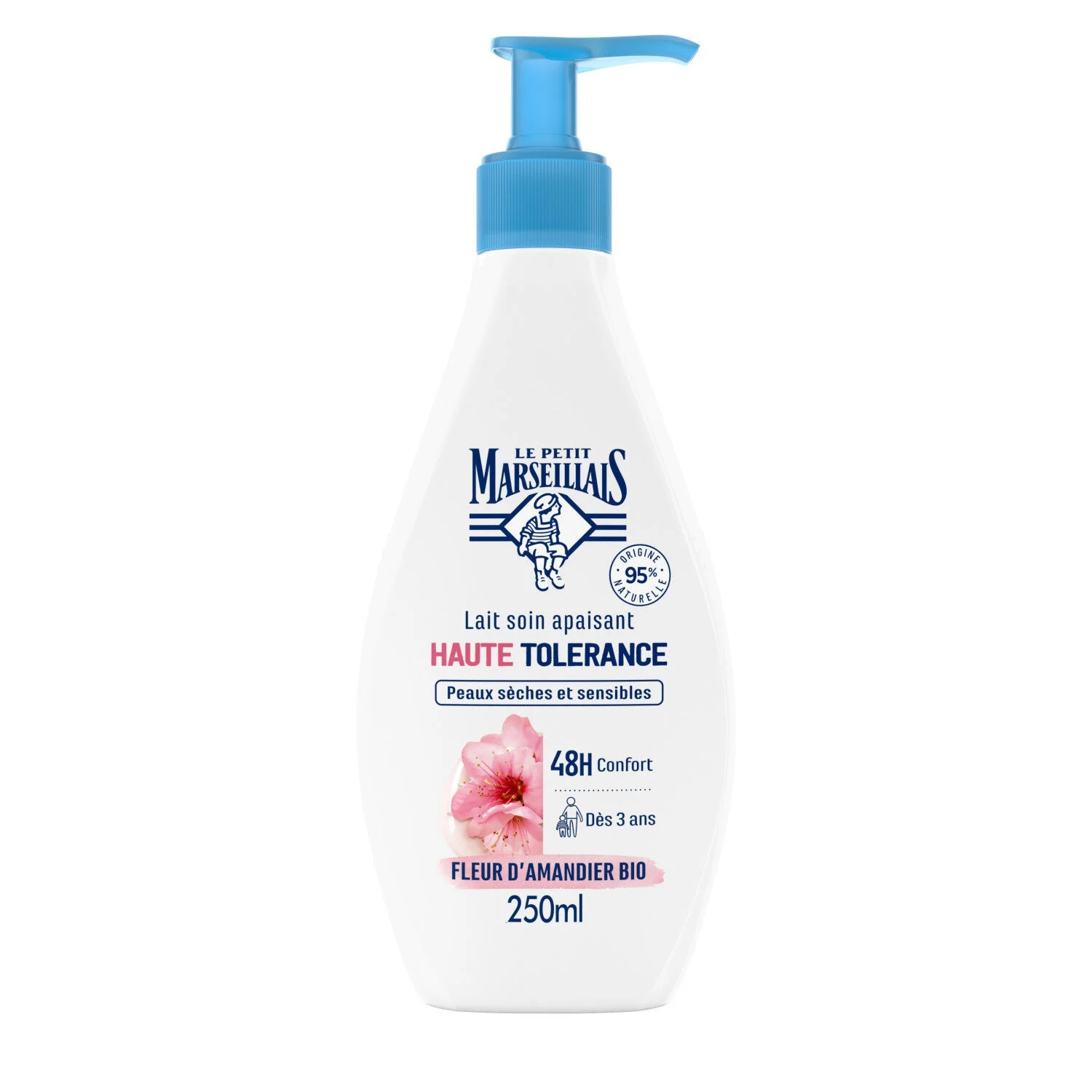 High body milk tolerance with almond oven 250ml - Le Petit Marseillais