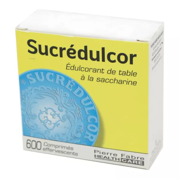 SUCREDULCOR EFFERVESCENT Boîte de 600 comprimés - PIERRE FABRE OTC