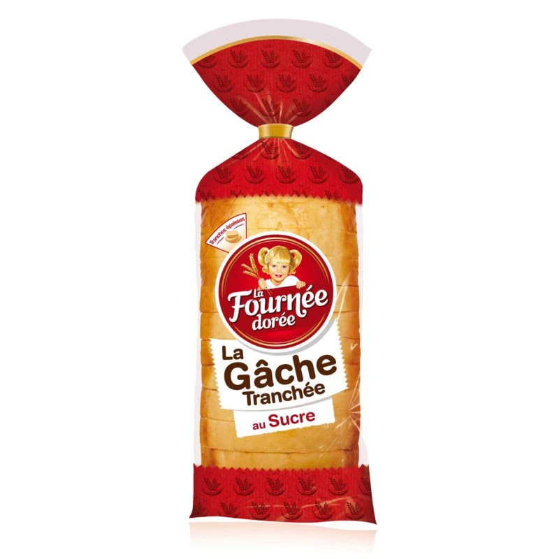 La Gâche Tranchée au Sucre, 14tr 500g - LA FOURNÉE DORÉE