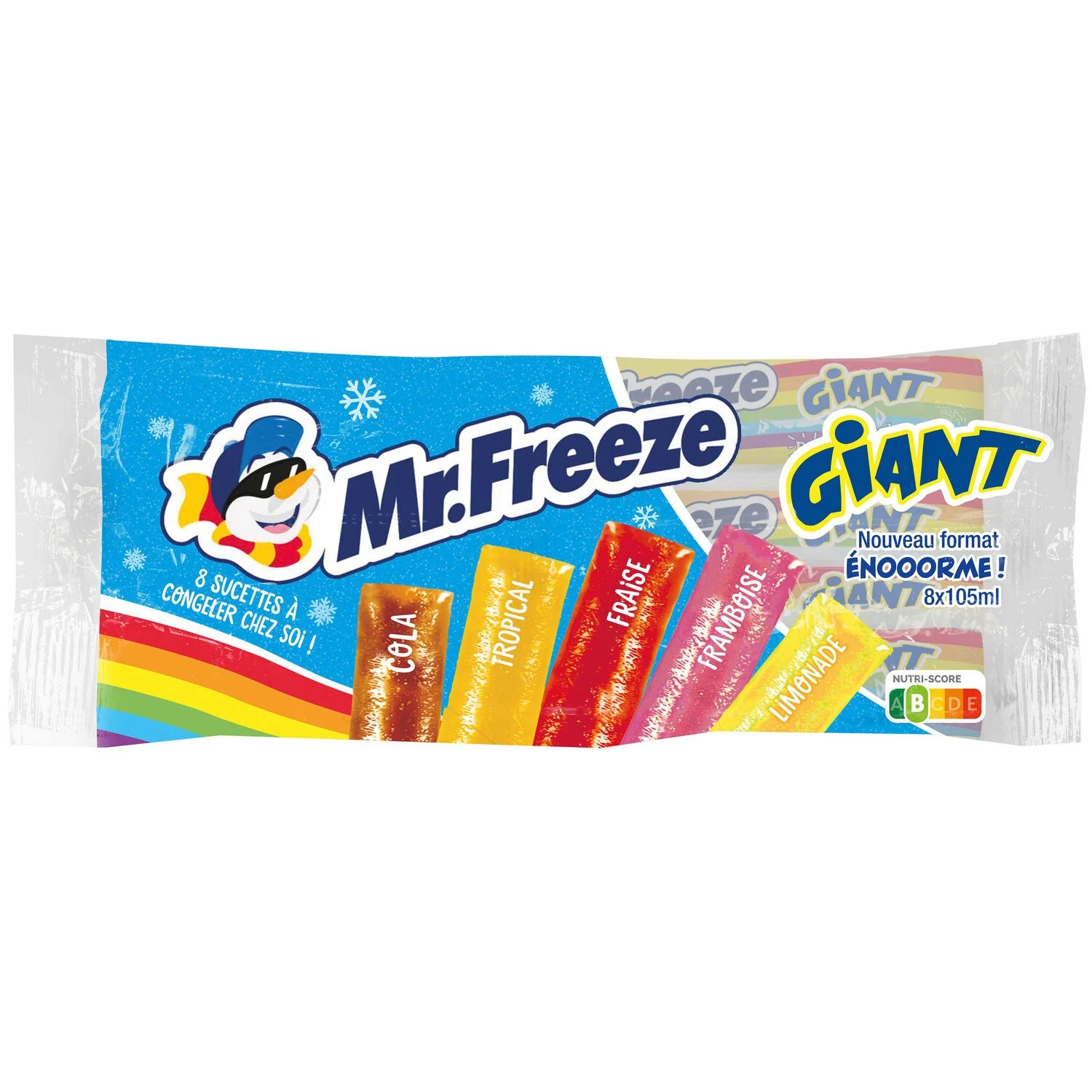 Gigantisch waterijsassortiment X8 - Mr Freeze