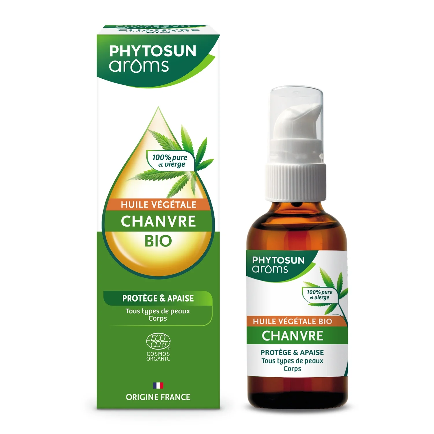 Psa Huil Vegetale Chanvre 50ml