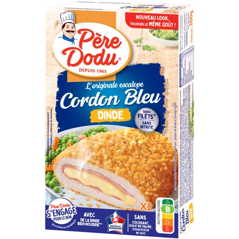 Putenschnitzel Cordon Bleu 200