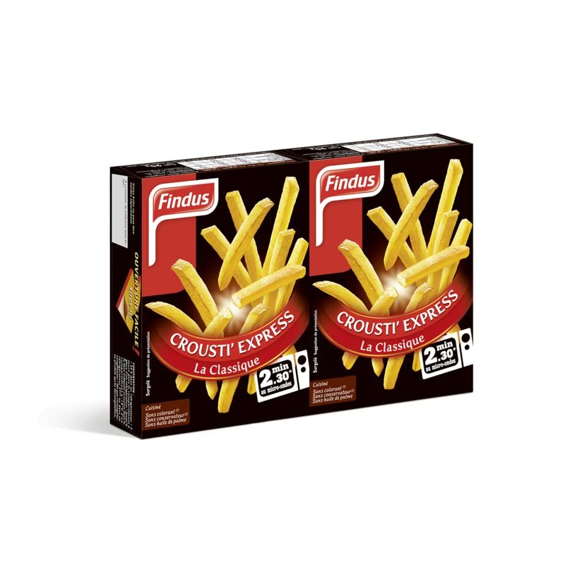 Crousti' fries express 2x90g - FINDUS