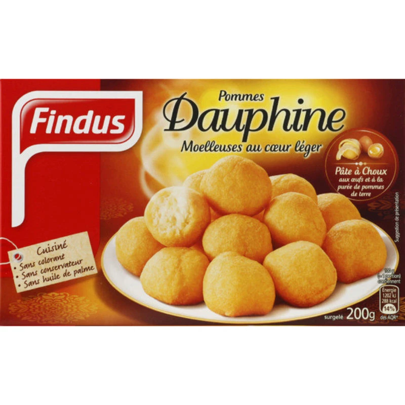 200g Findus Dauphines apples