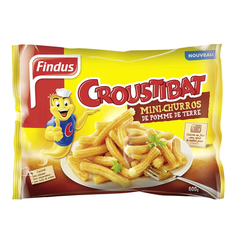 Картофельные чуррос Coustibat mini 600г - FINDUS
