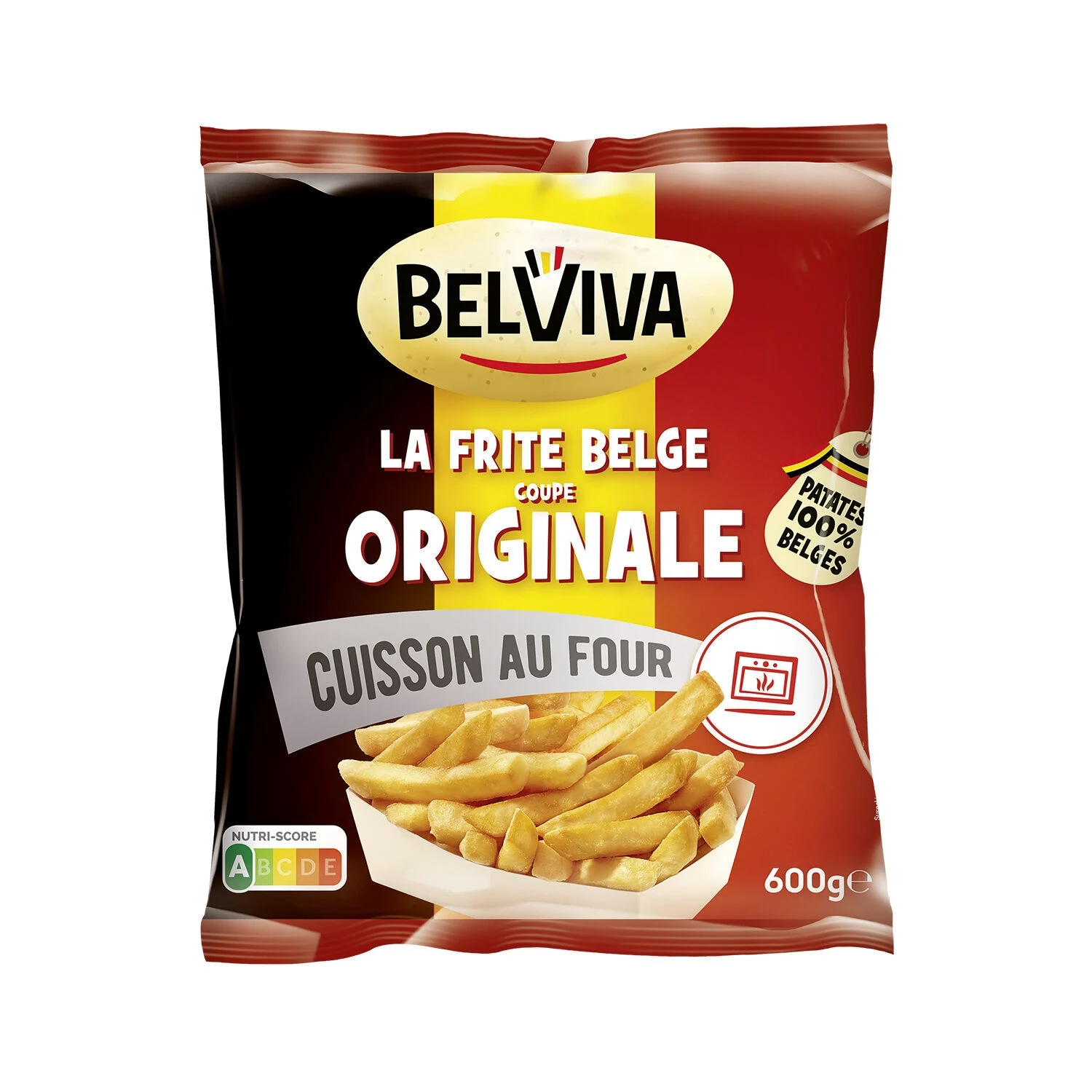 600g Frites Belges Au Four