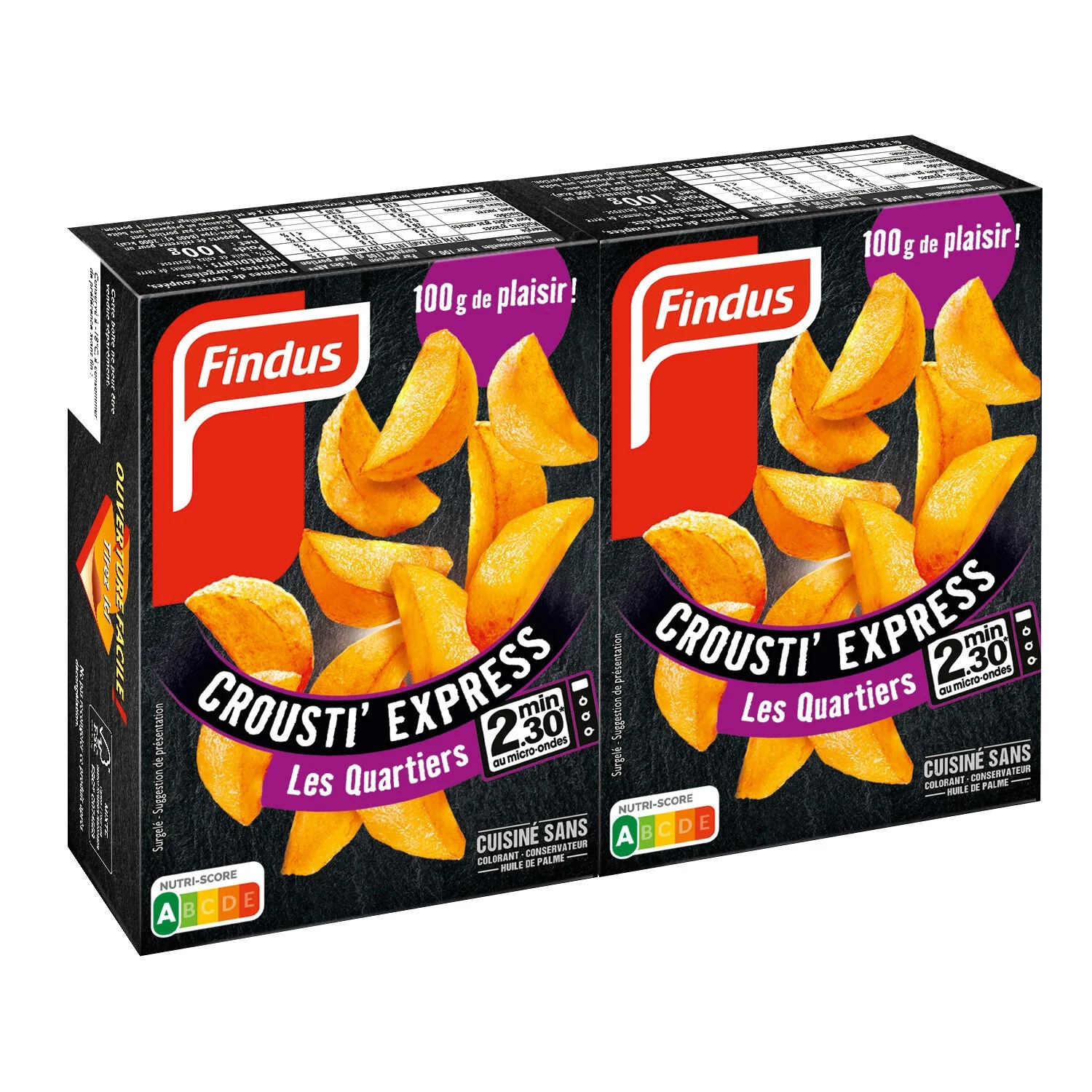 Croust Expr Quatiers 2x90g
