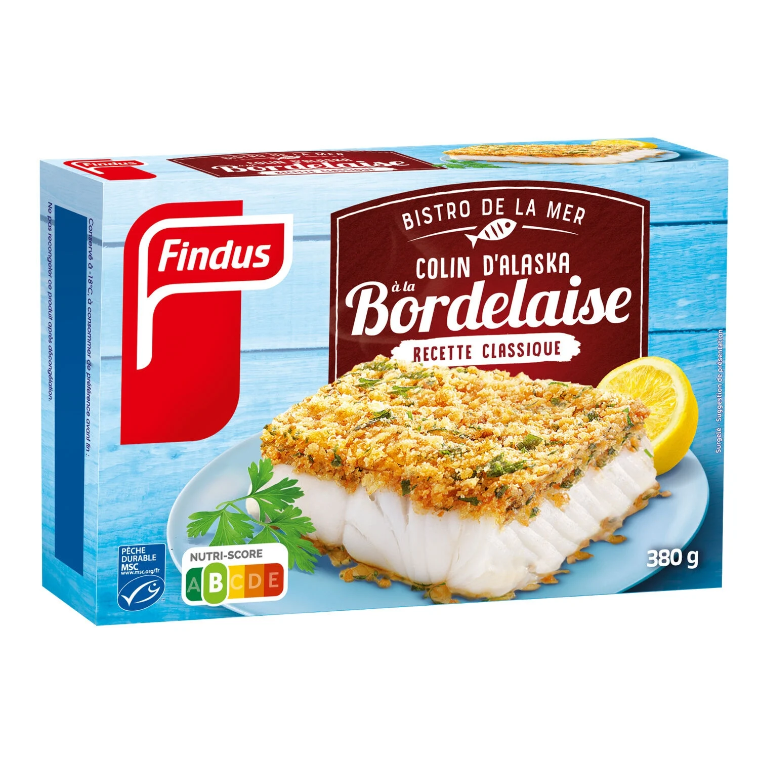 Colin à la Bordelaise, 380g - FINDUS