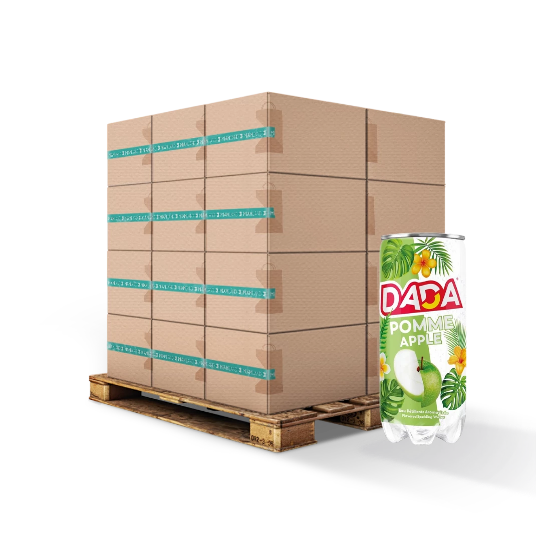 Apple gas water 33cl fr x24 slim - Dada