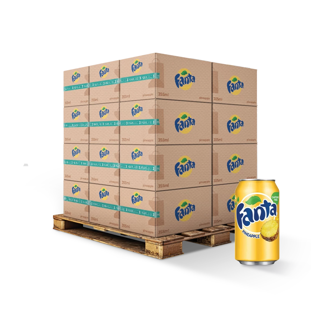 بواسون جازيوس أناناس 355 مل أمريكي × 12 دهون - Fanta