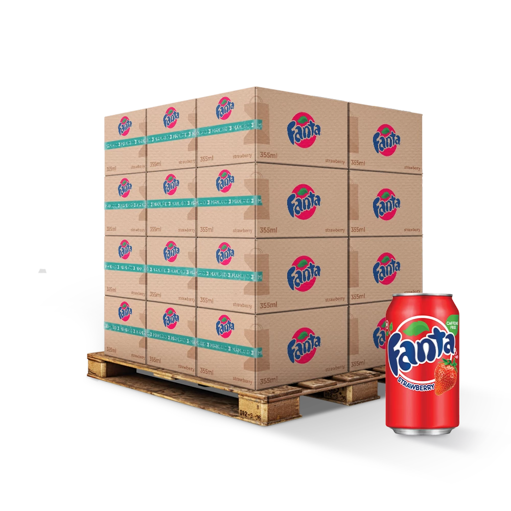 Soda Strawberry 355ml X12 Us - Fanta