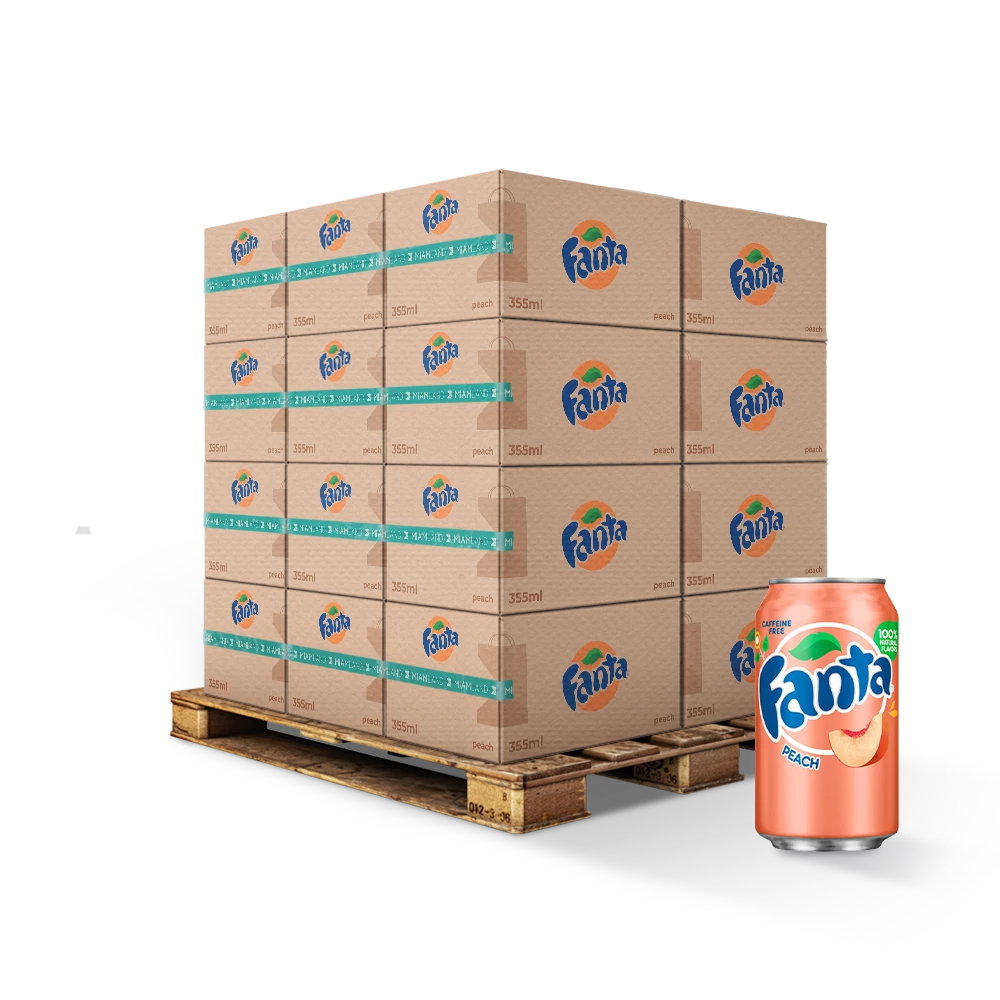 Soda Peach 355ml X12 Us - Fanta