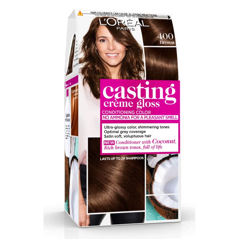 400 Chatain Crem Gloss Casting