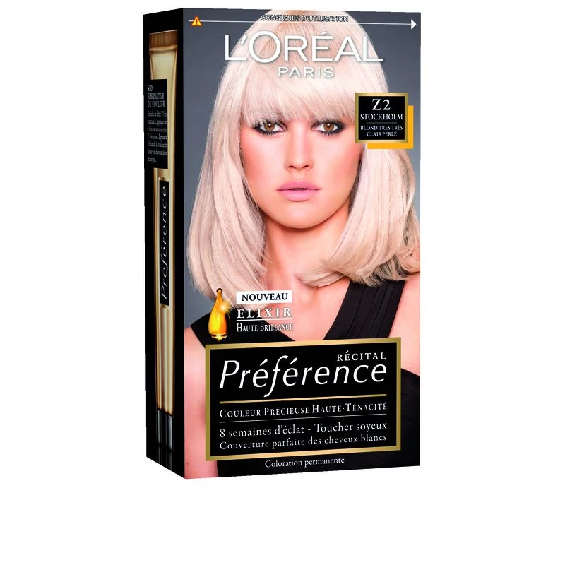Preference Coloring Z2 Stockholm Very Very Light Pearl Blonde - L'OREAL