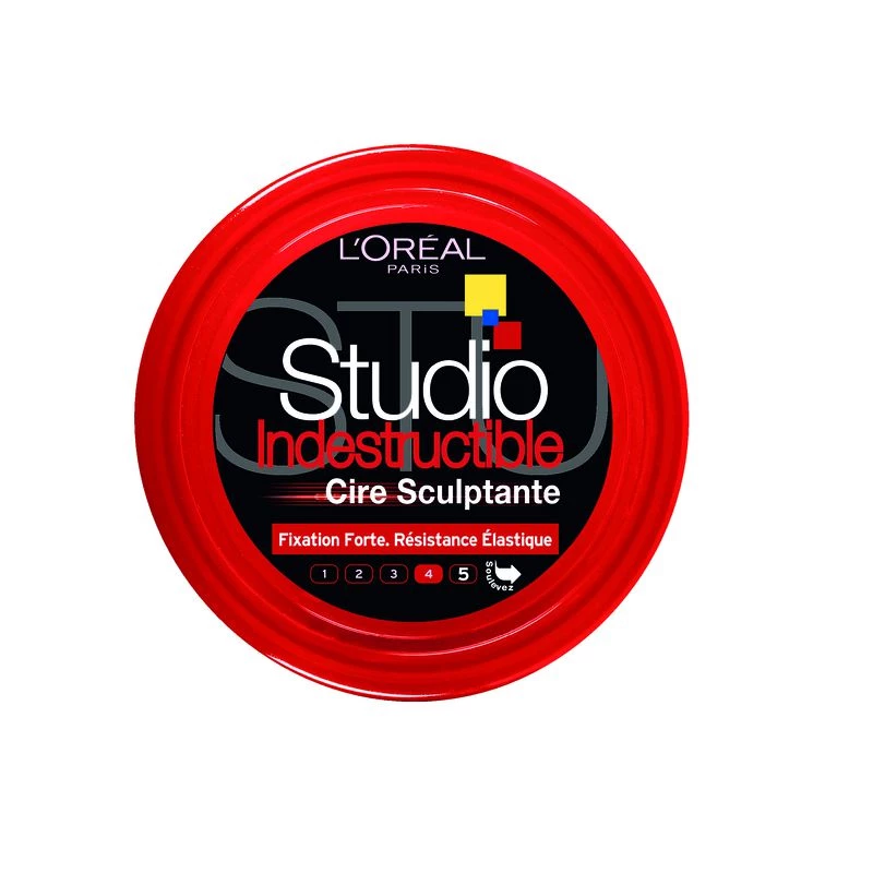 Indestructible sculpting styling wax gel 75ml - L'OREAL
