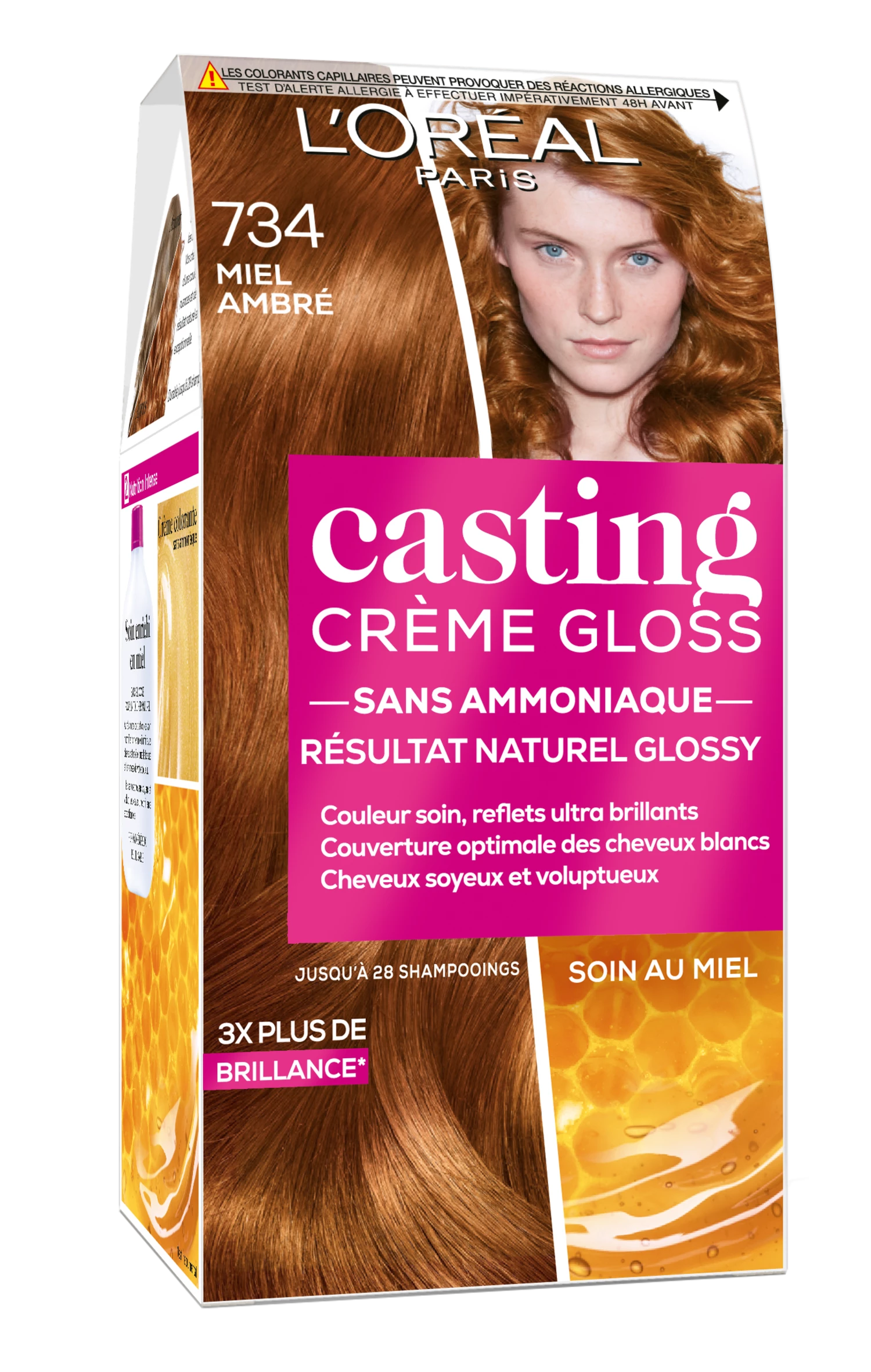 Casting Crm Gloss 734 Honey With