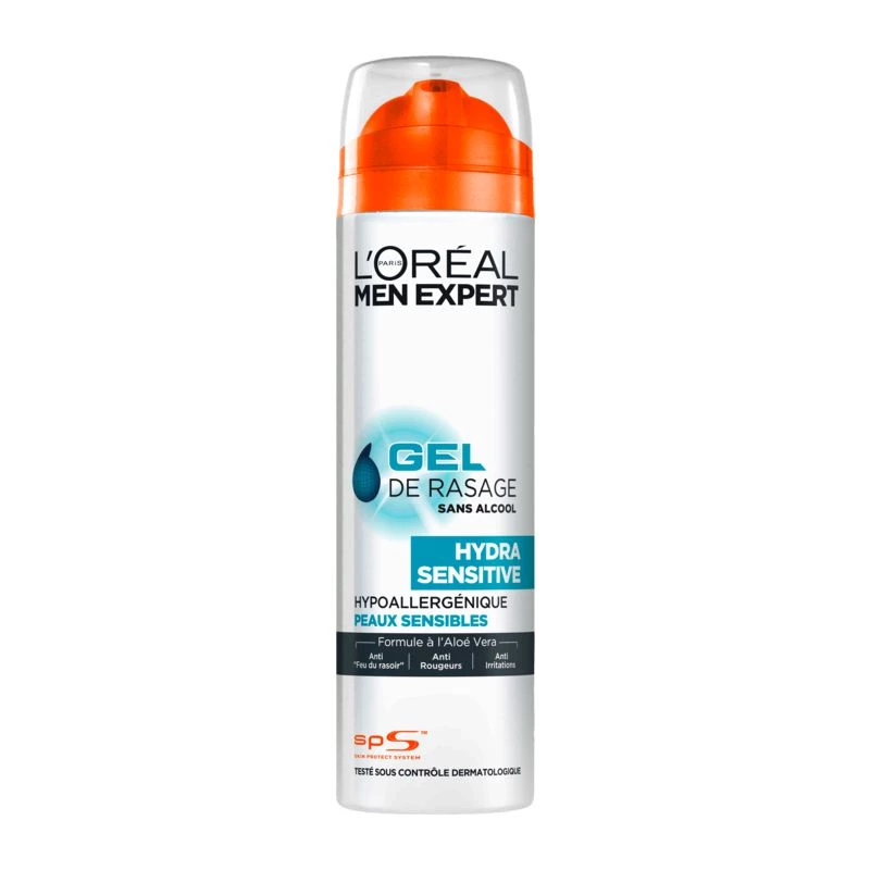 Gel de rasage Men Expert hydra sensitive 200ml - L'OREAL