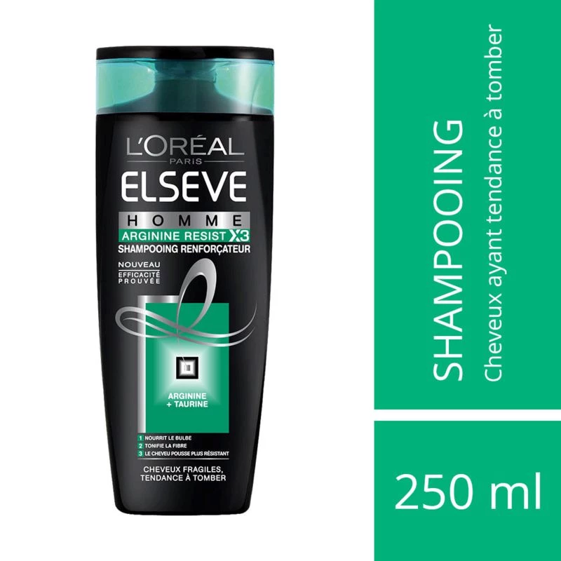 Shampoing renforçateur arginine resist X3 Elseve 3250ml - L'OREAL