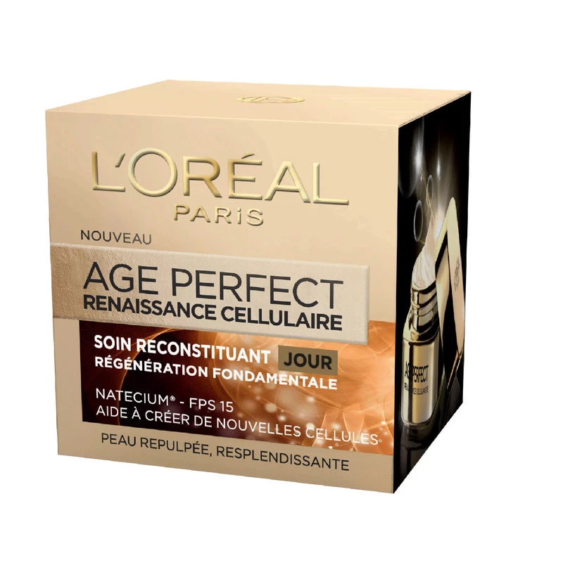 AGE PERFECT renaissance cellulaire Soin anti-âge reconstituant jour 50ml L'OREAL PARIS