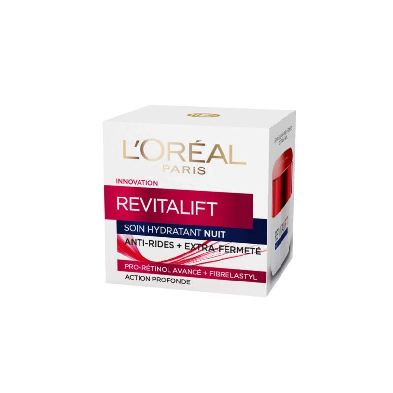 علاج ليلي مرطب مضاد للشيخوخة ريفيتاليفت 50 مل - L'OREAL