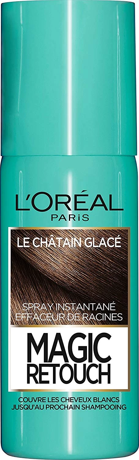 MAGIC RETOUCH Chatain Glacé Coloration temporaire 75ml - L'OREAL PARIS
