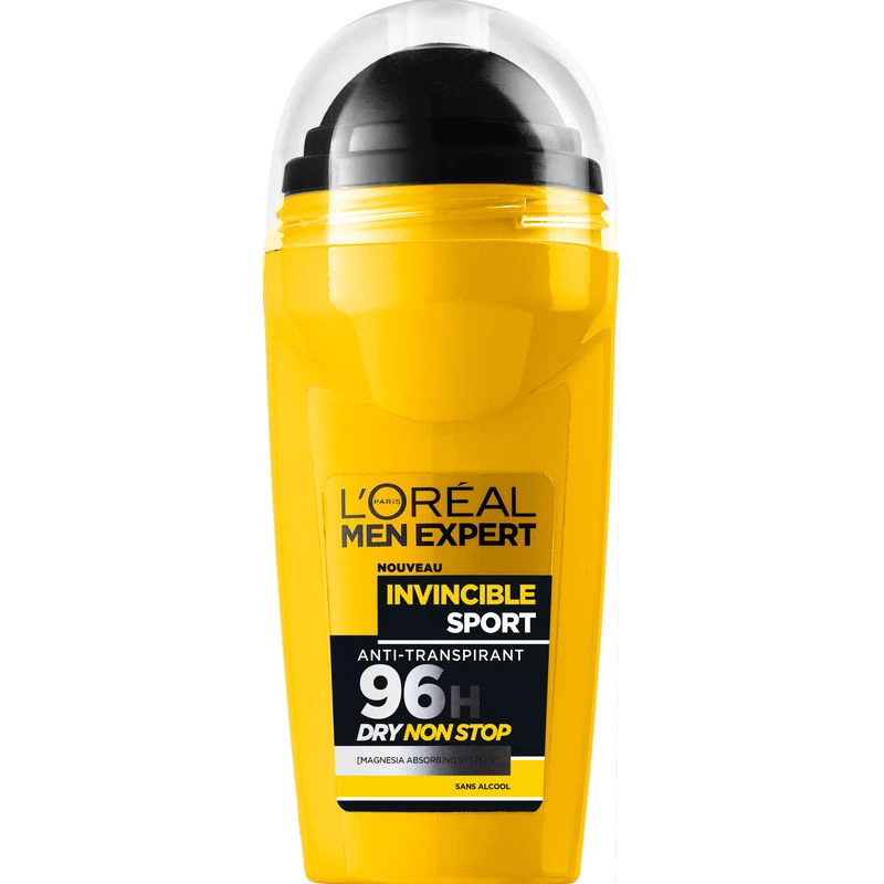96h Invincible Sport Dry Non Stop Men's Deodorant - MEN EXPERT