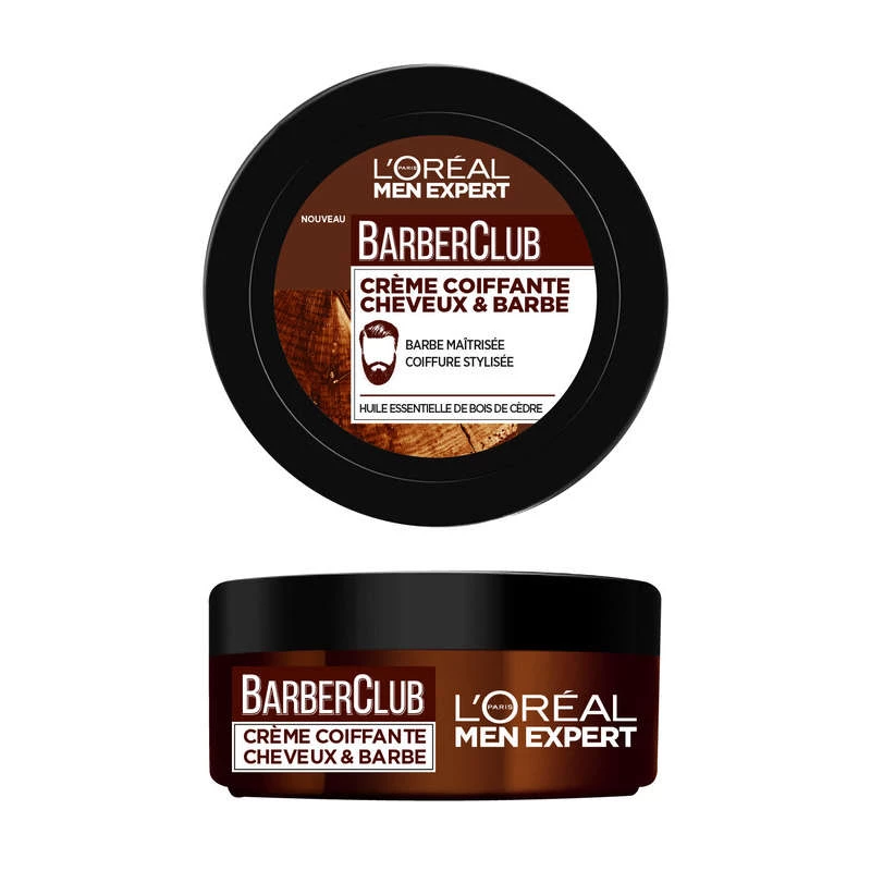 Crema Peinado Cabello y Barba 75ml - L'OREAL PARIS