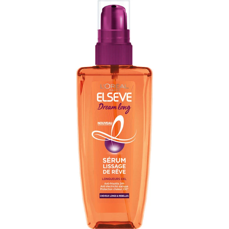 Dream long sérum cheveux lissage de rêve Elseve 100ml - L'ORÉAL